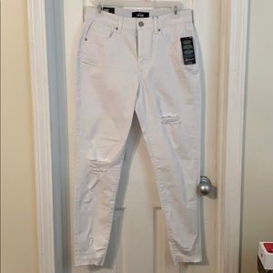 NWT Lularoe white denim 28